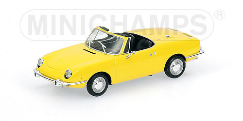 FIAT 850 SPORT SPIDER – 1968 – YELLOW L.E. 1008 pcs. 1:43 model