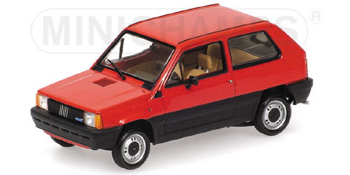FIAT PANDA – 1980 – RED L.E. 3024 pcs. 1:43 model