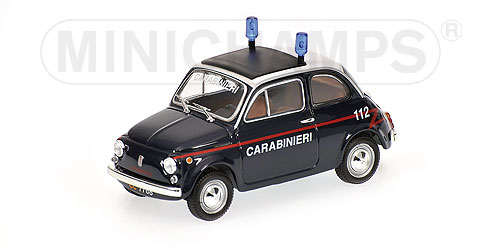FIAT 500 – 1965 – ‘CARABINIERI’ 1:43 model