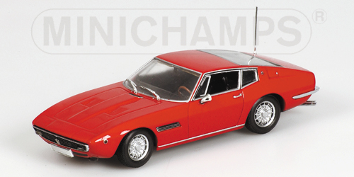 MASERATI GHIBLI COUPE – 1969 – RED 1:43 model