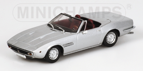 MASERATI GHIBLI SPYDER – 1969 – SILVER 1:43 model