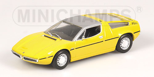 MASERATI BORA – 1972 – YELLOW L.E. 1632 pcs. 1:43 model
