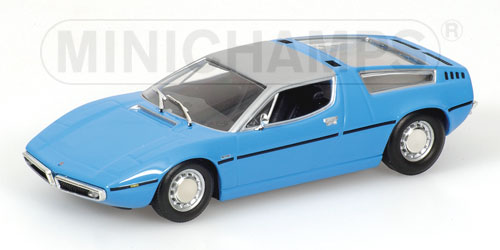 MASERATI BORA – 1972 – BLUE L.E. 1200 pcs. 1:43 model