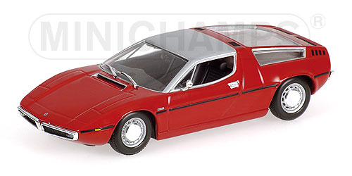 MASERATI BORA – 1972 – RED L.E. 1200 pcs. 1:43 model