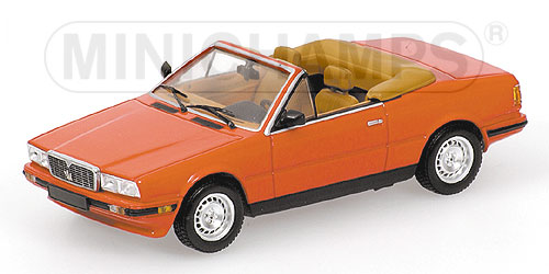 MASERATI BITURBO SPYDER – 1982 – RED L.E. 3024 pcs. 1:43 model