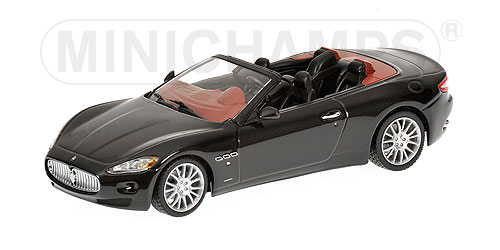 MASERATI GRANCABRIO – 2010 – BLACK METALLIC 1:43 model