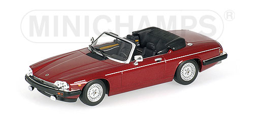 JAGUAR XJS CABRIOLET – 1988 – RED METALLIC L.E. 1104 pcs. 1:43 model