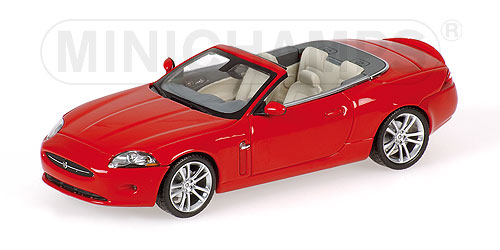 JAGUAR XK CABRIOLET – 2005 – RED L.E. 1104 pcs. 1:43 model