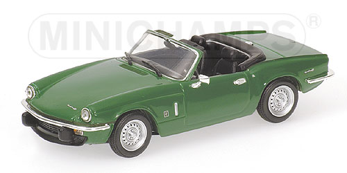 TRIUMPH SPITFIRE MKIV – 1974 – GREEN L.E. 3024 pcs. 1:43 model