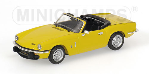 TRIUMPH SPITFIRE 1500 – 1975 – YELLOW L.E. 1296 pcs. 1:43 model