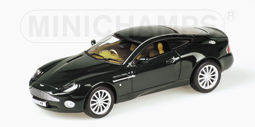 ASTON MARTIN VANQUISH – 2002 – GREEN 1:43 model