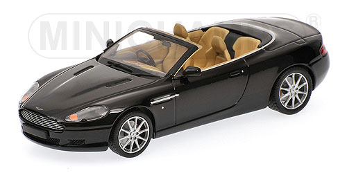 ASTON MARTIN DB9 VOLANTE – 2009 – BLACK L.E. 1296 pcs. 1:43 model