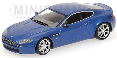ASTON MARTIN V8 VANTAGE – 2005 – BLUE METALLIC L.E. 2016 pcs. 1:43 model