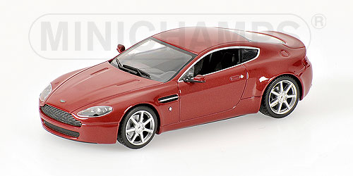 ASTON MARTIN V8 VANTAGE – 2005 – RED METALLIC L.E. 1008 pcs. 1:43 model