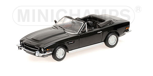ASTON MARTIN V8 VOLANTE – 1987 – BLACK L.E. 2112 pcs. 1:43 model
