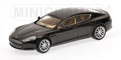 ASTON MARTIN RAPIDE – 2010 – BLACK METALLIC 1:43 model