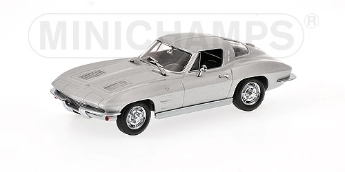CHEVROLET CORVETTE COUPE – 1963 – SILVER L.E. 2112 pcs. 1:43 model