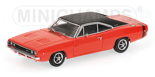 DODGE CHARGER – 1968 – BRIGHT RED L.E. 1104 pcs. 1:43 model