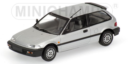 HONDA CIVIC – 1990 – SILVER L.E. 3024 pcs. 1:43 model