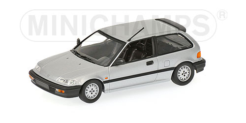 HONDA CIVIC – 1990 – SILVER L.E. 1008 pcs. 1:43 model