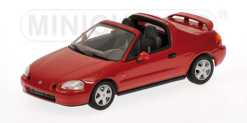 HONDA CIVIC DEL SOL – 1993 – RED L.E. 1536 pcs. 1:43 model