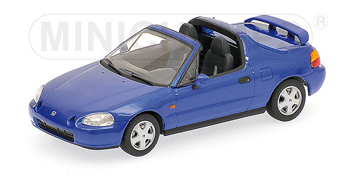 HONDA CIVIC DEL SOL – 1993 – BLUE L.E. 1008 pcs. 1:43 model