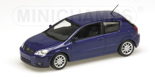 TOYOTA COROLLA TS – 2001 – BLUE METALLIC 1:43 model