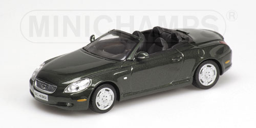 LEXUS SC430 CABRIOLET – 2001 – GREEN METALLIC 1:43 model