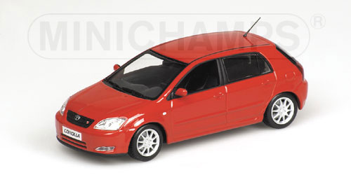 TOYOTA COROLLA – 2001 – RED 1:43 model
