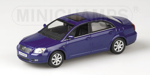 TOYOTA AVENSIS – 2002 – BLUE METALLIC 1:43 model