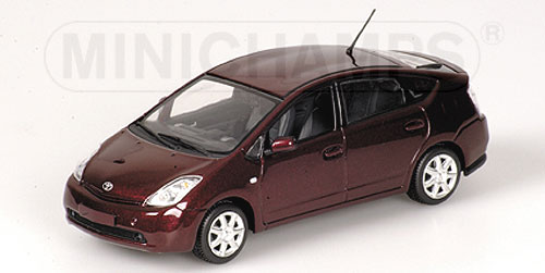 TOYOTA PRIUS – 2004 – RED METALLIC 1:43 model
