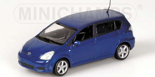 TOYOTA COROLLA VERSO – 2004 – BLUE METALLIC 1:43 model