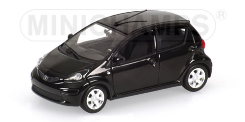 TOYOTA AYGO – 2005 – BLACK L.E. 1008 pcs. 1:43 model