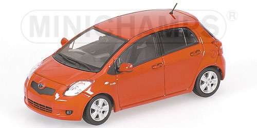 TOYOTA YARIS – 2005 – RED L.E. 1584 pcs. 1:43 model