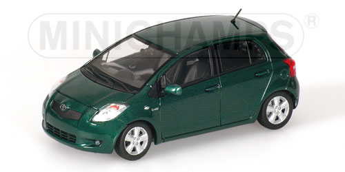 TOYOTA YARIS – 2005 – GREEN METALLIC L.E. 1008 pcs. 1:43 model