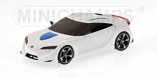 TOYOTA FT-HS – 2008 – WHITE METALLIC L.E. 750 pcs. 1:43 model
