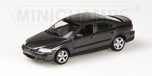 VOLVO S60R – 2003 – BLACK METALLIC 1:43 model