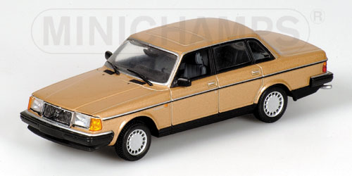 VOLVO 240 GL – 1986 – GOLD METALLIC 1:43 model