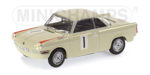 BMW 700 SPORT – HERBERT LINGE – 3RD PLACE – BRITISH EMPIRE TROPHY SILVERSTONE 1961 L.E. 1440 pcs. 1:43 model