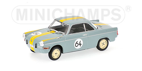 BMW 700 SPORT – MARTINI BMW – HÜLBUSCH/STAUSBERG – 12H TOURENWAGEN NUERBURGRING 1961 L.E. 1008 pcs. 1:43 model