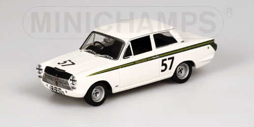 LOTUS CORTINA MKI – JIM CLARK – WINNER – TEAM LOTUS – CHRYSTAL PALLACE BRITISH SCC 1964 1:43 model