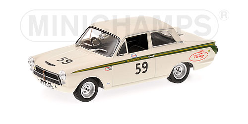 FORD CORTINA MKI – CLARK/PARSONS – 12H SEBRING 1964 L.E. 816 pcs. 1:43 model