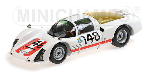 PORSCHE 906 – FILIPINETTI PORSCHE – MÜLLER/MAIRESSE – WINNERS TARGA FLORIO 1966 L.E. 1008 pcs. 1:43 model