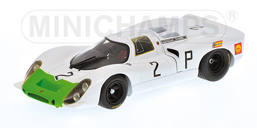 PORSCHE 908K – SIFFERT/ELFORD – WINNERS ADAC 1000KM – 1968 L.E. 1008 pcs. 1:43 model