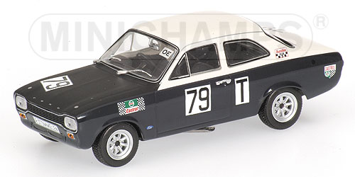 FORD ESCORT I TWIN CAM – ROLF STOMMELEN – 500KM NÜRBURGRING 1968 L.E. 1824 pcs. 1:43 model