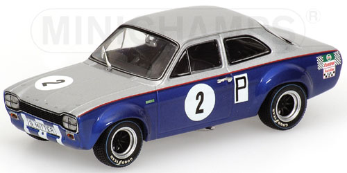 FORD ESCORT I TC – GERHARD MITTER – 500KM NÜRBURGRING 1968 1:43 model