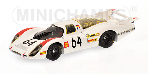 PORSCHE 908L – HERRMANN/LARROUSSE – 2ND PLACE 24H LE MANS – 1969 L.E. 1248 pcs. 1:43 model
