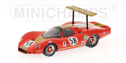 FORD P68 – HULME/GARDNER – BOAC 500 BRANDS HATCH 1969 L.E. 864 pcs. 1:43 model