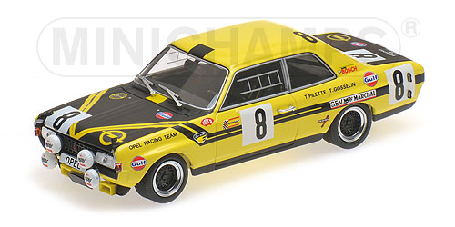 OPEL COMMODORE A – ‘STEINMETZ’ – PILETTE/GOSSELIN – 24H SPA 1970 L.E. 252 pcs. 1:43 model