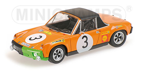 PORSCHE 914/6 – WALDEGAARD/ANDERSSON/CHASSEUIL – 3RD PLACE MARATHON DE LA ROUTE 1970 L.E. 1008 pcs. 1:43 model